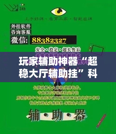 玩家辅助神器“超稳大厅辅助挂”科技辅助神器手机版