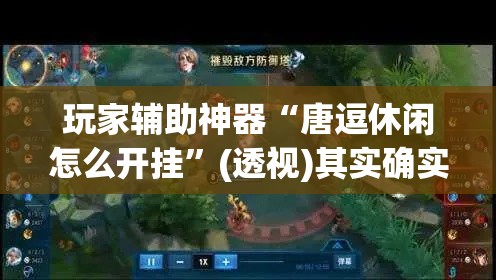 玩家辅助神器“唐逗休闲怎么开挂”(透视)其实确实有挂