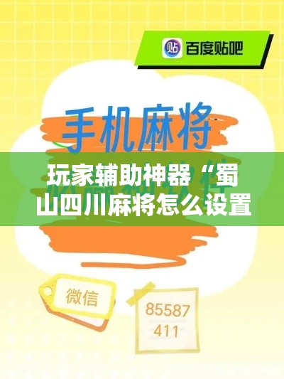 玩家辅助神器“蜀山四川麻将怎么设置都是赢”分享用挂教程