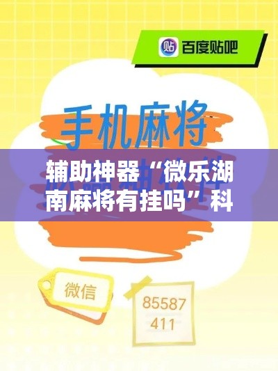 辅助神器“微乐湖南麻将有挂吗”科技辅助神器手机版