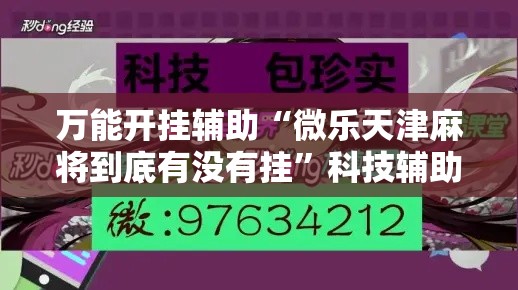 万能开挂辅助“微乐天津麻将到底有没有挂	”科技辅助神器手机版