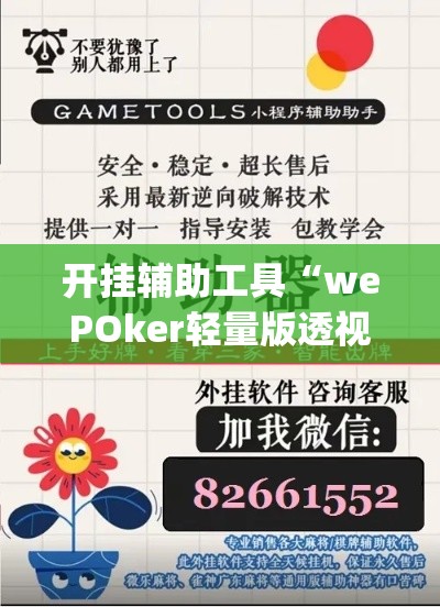 开挂辅助工具“wePOker轻量版透视挂方法”(作弊)辅助透视教程
