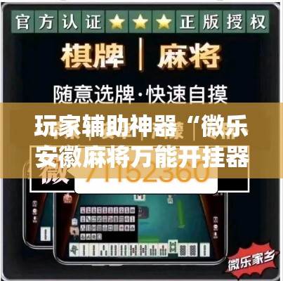 玩家辅助神器“微乐安徽麻将万能开挂器通用版	”(作弊)辅助透视教程