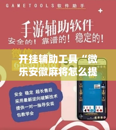 开挂辅助工具“微乐安徽麻将怎么提高胜率	”专业师傅带你一起了解(确实有挂