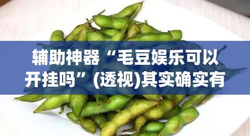 辅助神器“毛豆娱乐可以开挂吗	”(透视)其实确实有挂