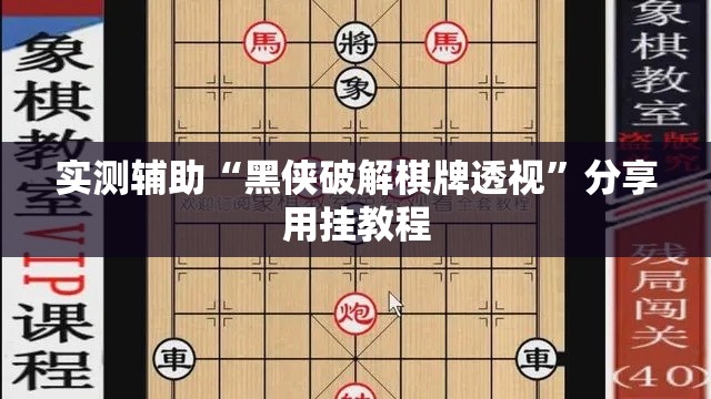 实测辅助“黑侠破解棋牌透视”分享用挂教程