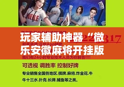 玩家辅助神器“微乐安徽麻将开挂版本软件!详细分享装挂步骤