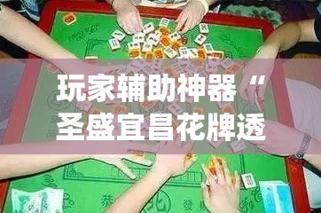 玩家辅助神器“圣盛宜昌花牌透视工具”专业师傅带你一起了解(确实有挂