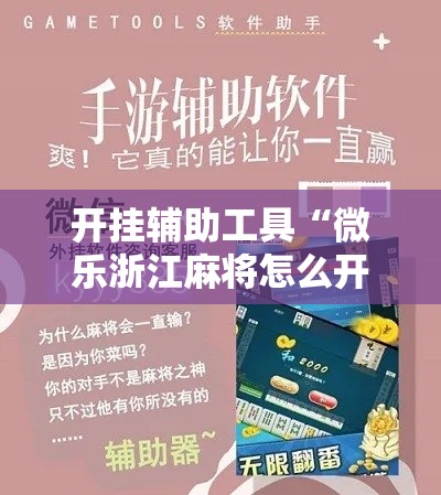 开挂辅助工具“微乐浙江麻将怎么开挂!详细分享装挂步骤