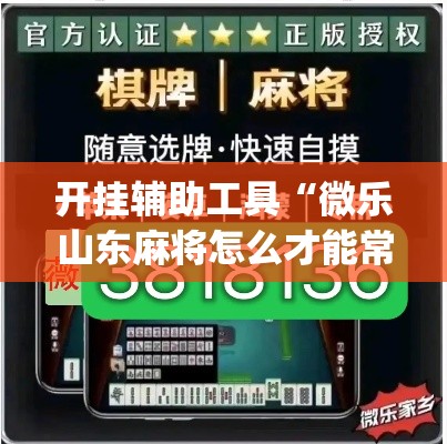 开挂辅助工具“微乐山东麻将怎么才能常赢”(作弊)辅助透视教程