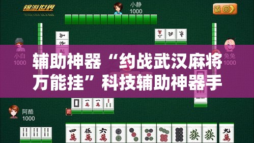 辅助神器“约战武汉麻将万能挂”科技辅助神器手机版
