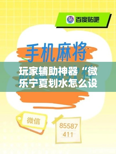 玩家辅助神器“微乐宁夏划水怎么设置才能赢”分享用挂教程