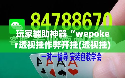 玩家辅助神器“wepoker透视挂作弊开挂(透视挂)”(作弊)辅助透视教程