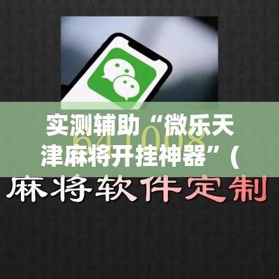 实测辅助“微乐天津麻将开挂神器”(透视)其实确实有挂
