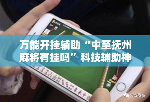万能开挂辅助“中至抚州麻将有挂吗”科技辅助神器手机版