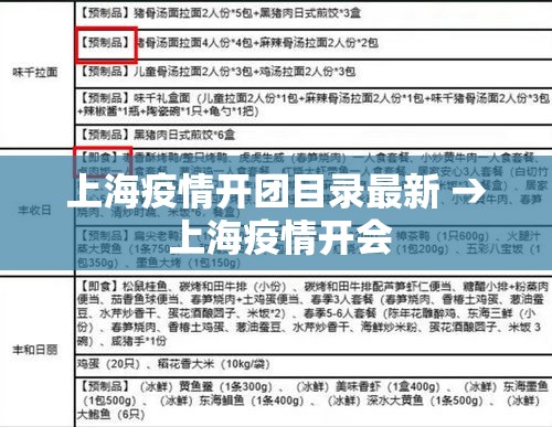 上海疫情开团目录最新 → 上海疫情开会