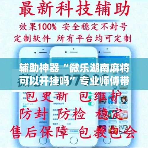 辅助神器“微乐湖南麻将可以开挂吗”专业师傅带你一起了解(确实有挂