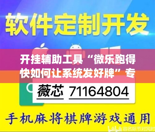 开挂辅助工具“微乐跑得快如何让系统发好牌	”专业师傅带你一起了解(确实有挂