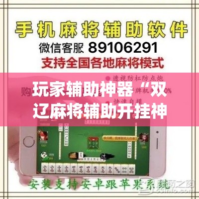 玩家辅助神器“双辽麻将辅助开挂神器	”(作弊)辅助透视教程