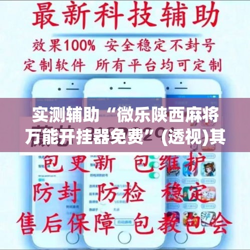实测辅助“微乐陕西麻将万能开挂器免费”(透视)其实确实有挂