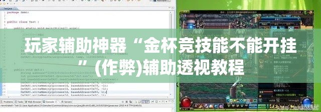玩家辅助神器“金杯竞技能不能开挂”(作弊)辅助透视教程
