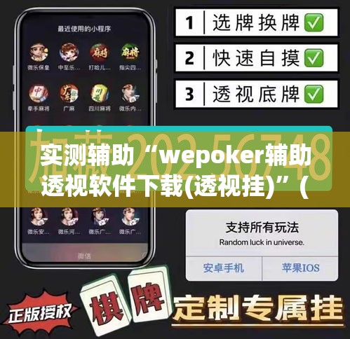 实测辅助“wepoker辅助透视软件下载(透视挂)	”(作弊)辅助透视教程