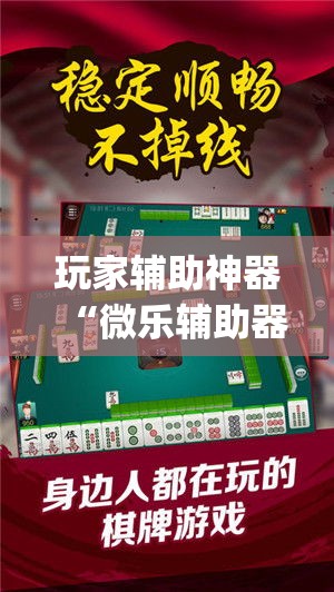 玩家辅助神器“微乐辅助器最新免费版	”(作弊)辅助透视教程