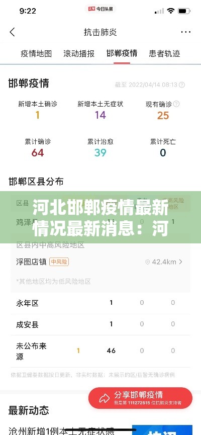 河北邯郸疫情最新情况最新消息：河北邯郸疫情最新情况最新消息今天