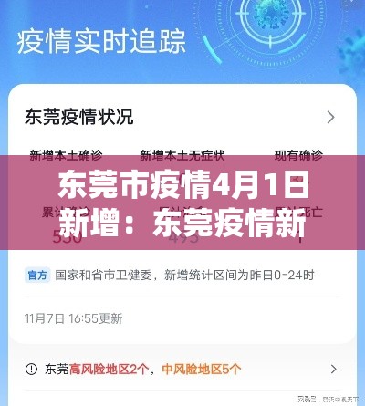 东莞市疫情4月1日新增:东莞疫情新动态 东莞市疫情4月1日新增:东莞疫情新动态