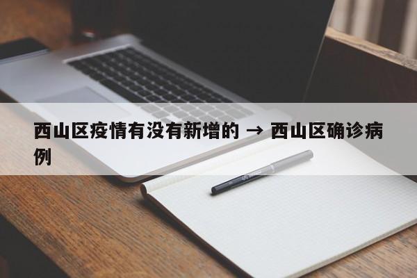西山区疫情有没有新增的 → 西山区确诊病例